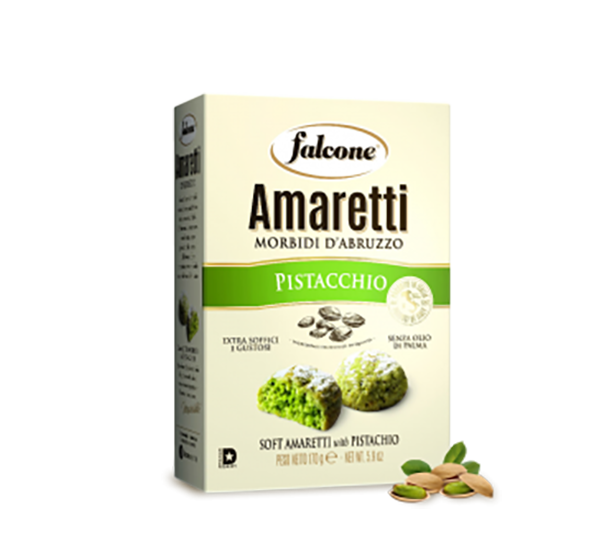 SOFT AMARETTO BISCUITS WITH PISTACHIO FALCONE 1 KG
